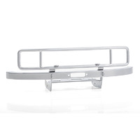 Ranch Steel Front Winch Bumper for Axial 1/10 SCX10 II UMG10 (Silver)