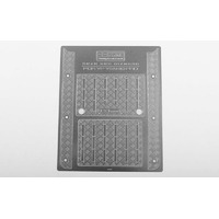 Rear Bed Diamond Plate for Vanquish VS4-10 Origin Body