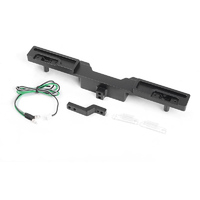 Oxer Rear Bumper w/ Towing Hook, Brake Lenses and LED Lights for Traxxas TRX-4 Mercedes-Benz G-500