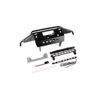 ####Metal Tube Front Bumper with LED for Traxxas TRX-4 2021 Bronco