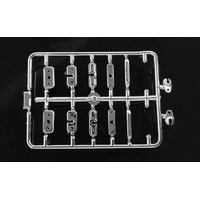 RC4WD Chevrolet Blazer Chrome Handles and LED Holder Parts Tree