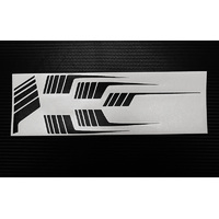 RC4WD Clean Stripes for 1987 Toyota XtraCab Hard Body (Black)