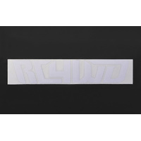 RC4WD White Vinyl Decal