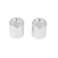 RC4WD 1/8 Scale Rear Hubs (Chrome)