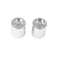 RC4WD 1/10 Scale Rear Hubs (Chrome)