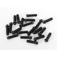 RC4WD Miniature Scale Hex Bolts (M3x 10mm) (Black)