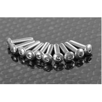 Button Head Cap Screws M2.5 x 10mm (10)