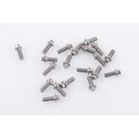 RC4WD Miniature Scale Hex Bolts (M1.6 x 4mm) (Silver)