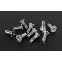 Flat Head Socket Cap Screw M3 x 8mm (10)