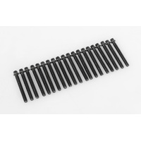 RC4WD Miniature Scale Hex Bolts (M2 x 16mm) (Black)