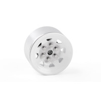 Stamped Steel 0.7" Stock Beadlock Wheels (White)