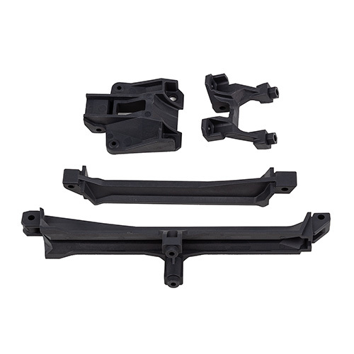 SR7 FT Upper Chassis Brace Set, carbon