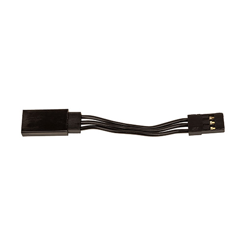 50mm Servo Wire Extension, black (1.97 in)