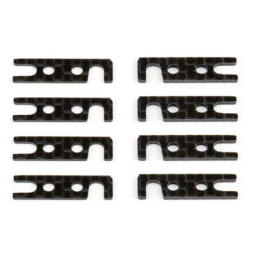 Arm Mount Shims, inner, carbon fiber