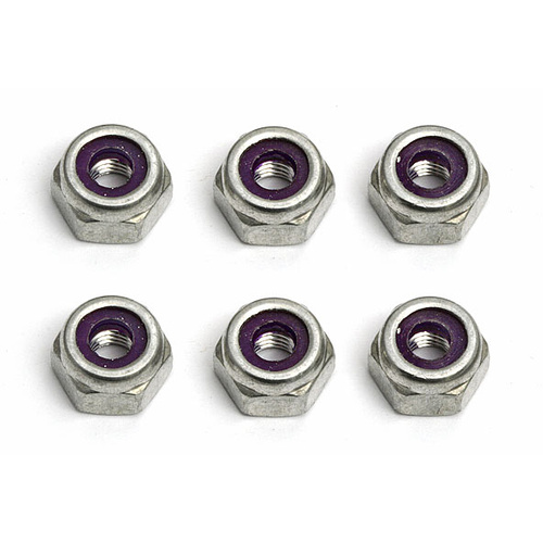 ###Locknut 10-32 aluminium