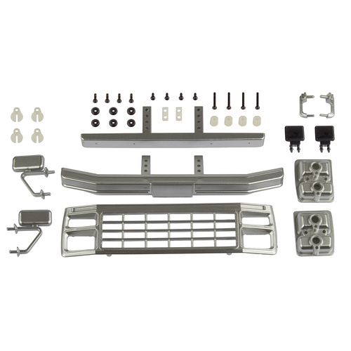 CR12 Ford F150 Grill & Accessories Set, satin chrome