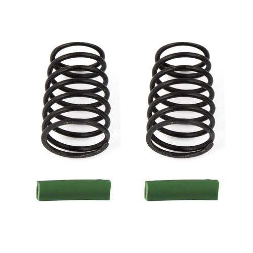 RC10F6 Side Springs, green, 4.2 lb/in