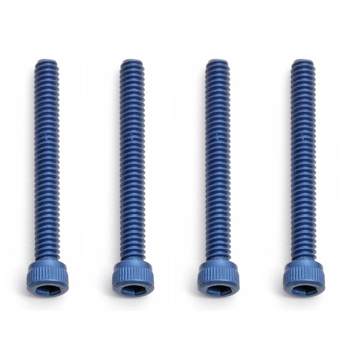 #### FT Screws, Blue Aluminum 4-40 x 1 in SHCS