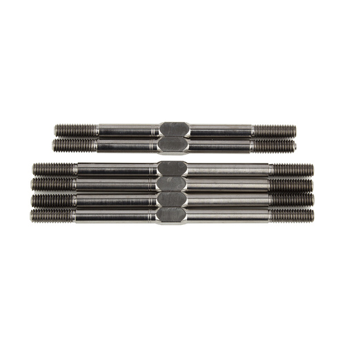 RC10T6.2 FT Titanium Turnbuckle Set, 3.5mm