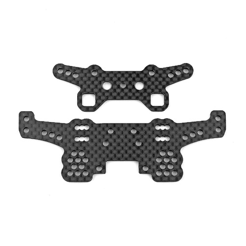 DC10 Shock Towers, front and rear, carbon fiber