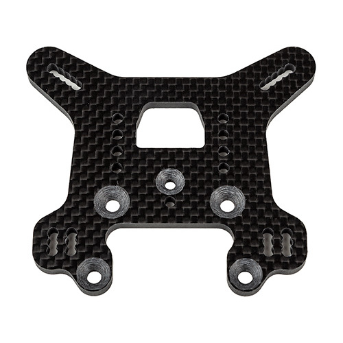 RC8B4.1 FT Rear Shock Tower, 36.5, carbon fiber