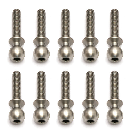 Heavy-duty Ballstuds, 12 mm, long neck