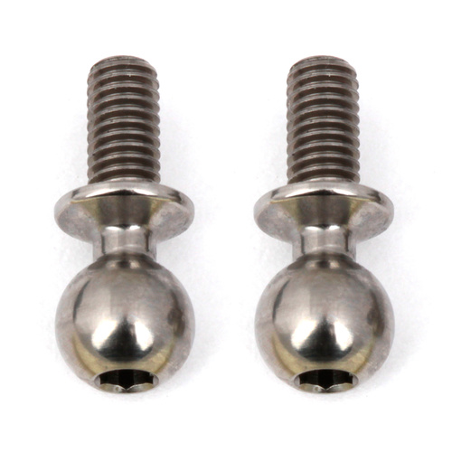 FT Heavy-duty Ti Ballstuds, 6 mm, long neck