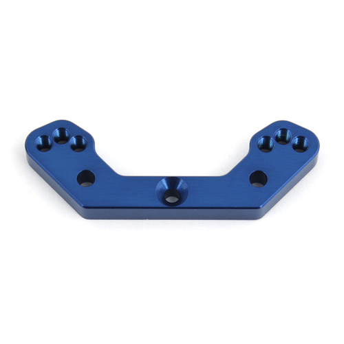 RC10B6.1 Rear Ballstud Mount, blue aluminum