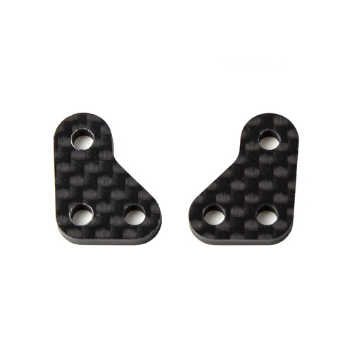 RC10B6 FT Steering Arms, carbon fiber