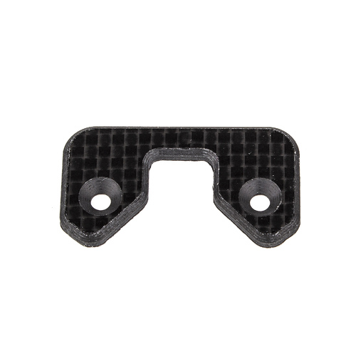 FT RC10 One-Piece Rear Wing Button, carbon fiber