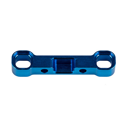 RC10B7 Arm Mount D, blue aluminum