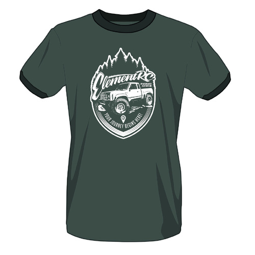 Element RC Sendero T-Shirt, Forest Green, 3XL