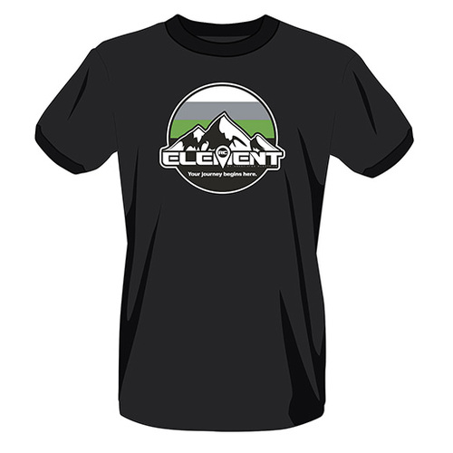 Element RC Circle Mountains T-Shirt, black, 4XL