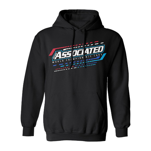 Team Associated W23 Pullover Hoodie, black, M