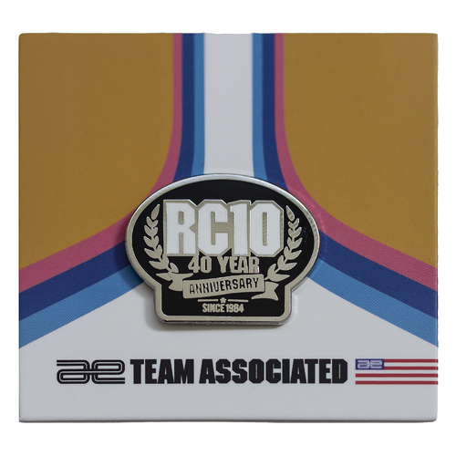 RC10 40th Year Anniversary Pin