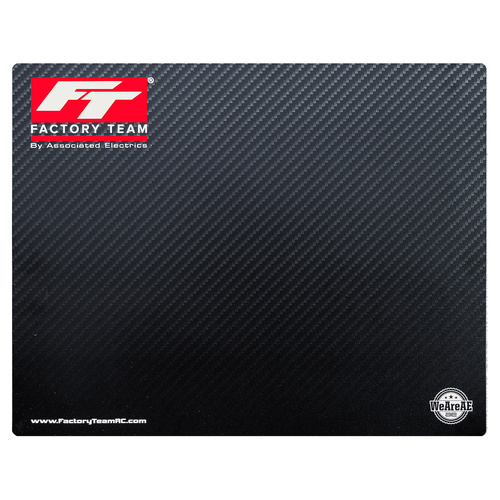 Factory Team Carbon Fiber Print Countertop/Setup Mat