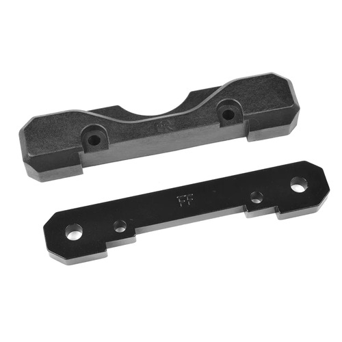 Team Corally - Suspension Arm Mount - FR - Alu. 4mm - Composite Cover - 1 Set