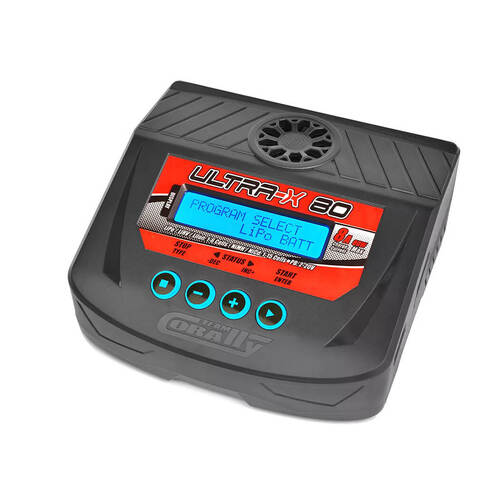 Team Corally - Ultra-X 80 - AC/DC Balance Charger - 80W - 1-6S Lixx - 1-15 Nixx - 2-20V PB - AU Version