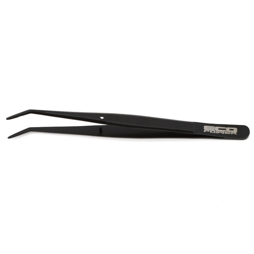 EcoPower Curved Tweezers (Black)