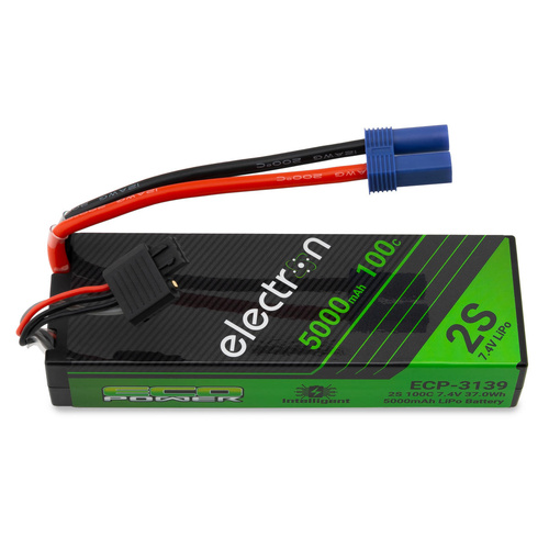 EcoPower "Electron" 2S 100C Intelligent LiPo Battery w/EC5 Connector