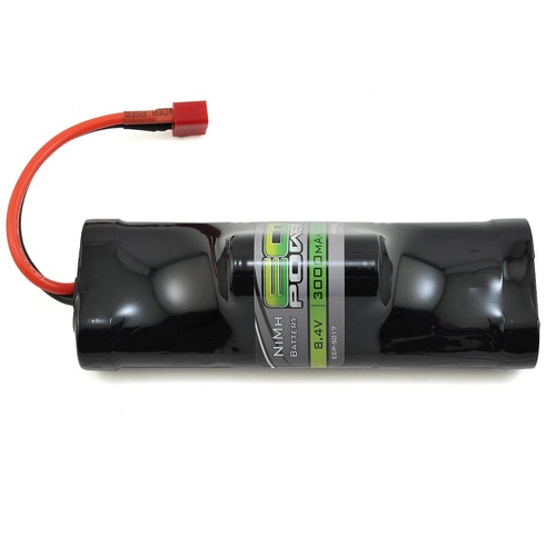 EcoPower 7-Cell NiMH Hump Battery Pack w/T-Style Connector (8.4V/3000mAh)