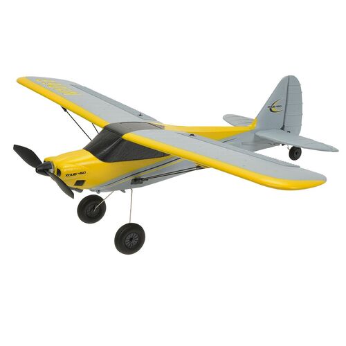 EZ-Wings - Mini Cub - RTF - Yellow - 450mm - 2 X Li-Po Battery - USB Charger