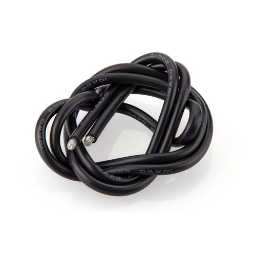 Wire 10AWG Black 1mtr