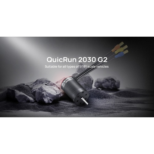  QUICRUN-2030SL-6500KV-BLACK-G2 1/18 BRUSHLESS MOTOR