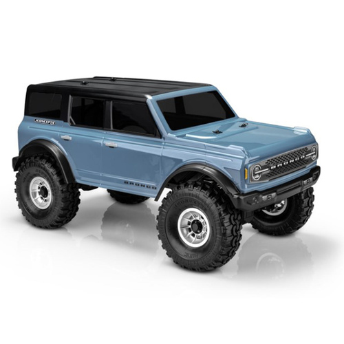 2021 Ford Bronco 4-door, pre-cut (Fits - Traxxas TRX-4 Sport, Enduro, Axial, Vanquish 12.3" wheelbase)