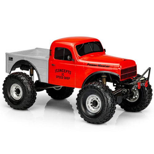 JCI Power Master, cab only, pre-cut (Fits Traxxas TRX-4 Sport, Enduro, Axial, Vanquish 12.3" wheelbase)