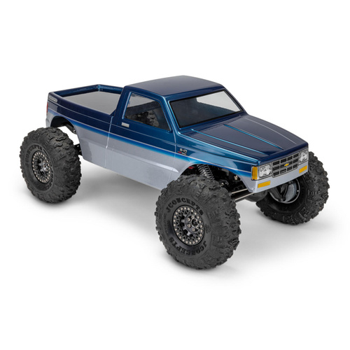 JCI Tucked, 1990 Chevy S10 crawler body, pre-cut (Fits - Traxxas TRX-4 Sport, Enduro, Axial, Vanquish 12.3" wheelbase)