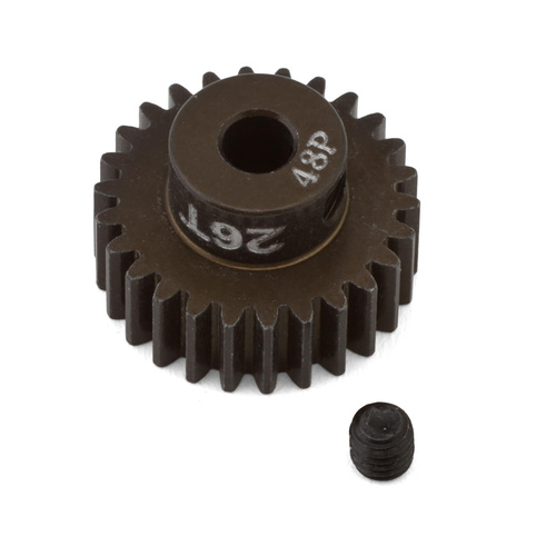 JConcepts - 48 pitch, 26T, SS Machined Pinion Gear