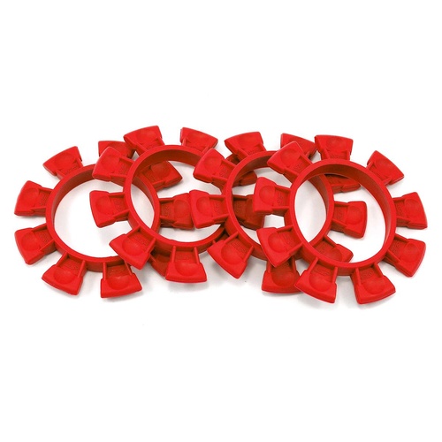 JConcepts - Satellite tire gluing rubber bands - red - fits 1/10th, SCT and 1/8th buggy