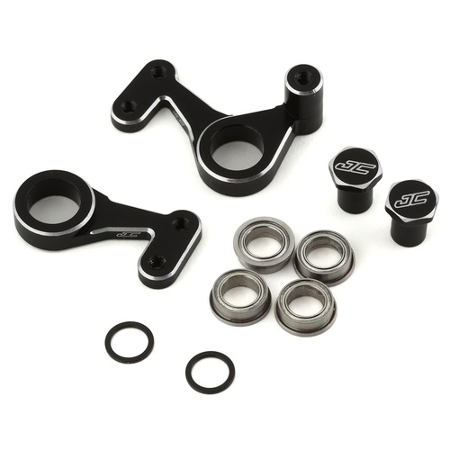 JConcepts - RC10 aluminum steering bell-crank set - black